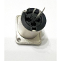 Gniazdo XLR Amphenol AC3FDV 3pin żeńskie tablicowe-72292