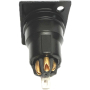 Gniazdo XLR Alcatel by Amphenol AC3FPB-AU 3pin BK-72296