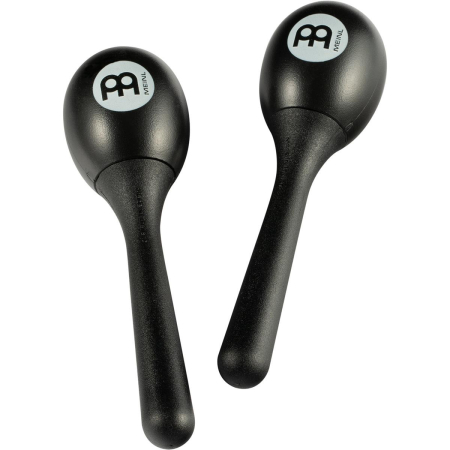 Meinl Percussion Plastic Egg Maracas - black PEMBK-72399