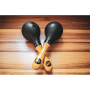 Meinl Percussion Concert Maracas - black PM2BK -72382