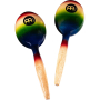 Meinl Percussion Wood Maracas - multi-color MWM1MC-72387
