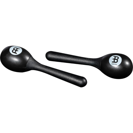 Meinl Percussion Plastic Egg Maracas - black PEMBK-72401