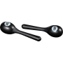 Meinl Percussion Plastic Egg Maracas - black PEMBK-72401