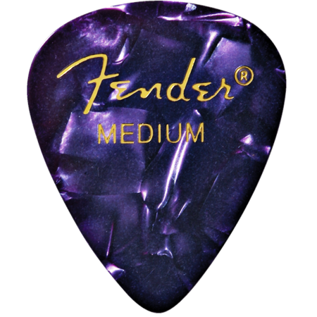 Kostka gitarowa Fender Purple Moto Gross Medium -72603