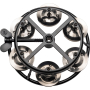Meinl Percussion THH1-BK Tamburyn na hi-hat 5