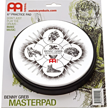 Meinl pad ćwiczebny Benny Greb signature MPP6BG 6