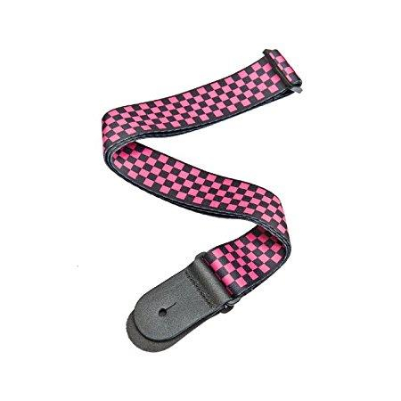 Pasek do gitary Panet Waves BLK/PINK 50H03-7337