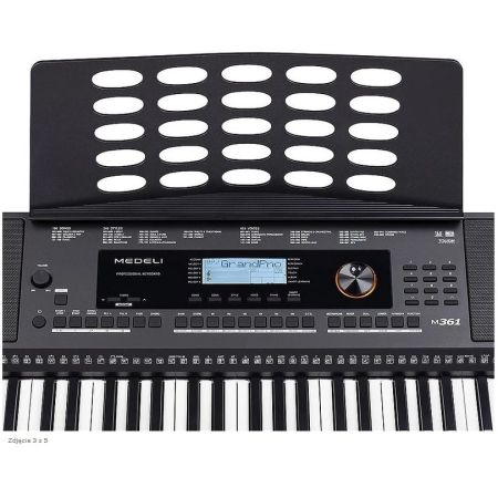 Medeli M361 keyboard instrument klawiszowy-7354