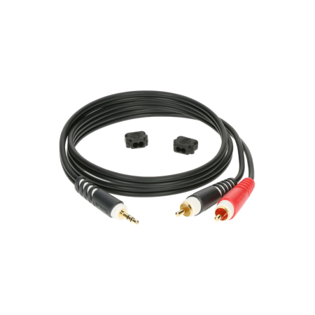 Kabel J3,5-2xRca 6m Klotz AY7-0600-73943