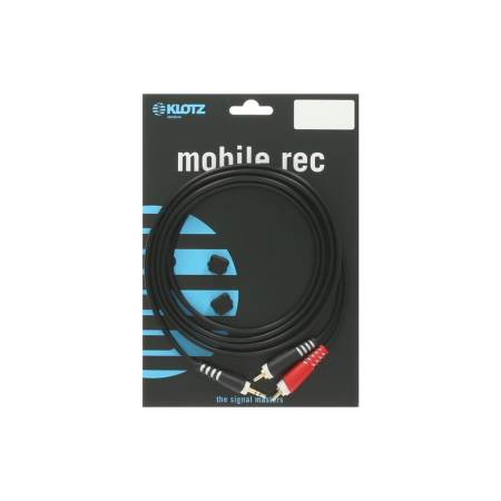 Kabel J3,5-2xRca 6m Klotz AY7-0600-73944