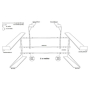 Statyw pod laptopa, kontroler Stand4me LT PRO-73920