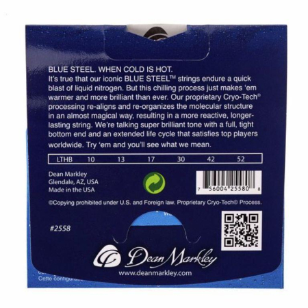 Str.Dean Markley Blue Steel 10-52 Electric Guitar-74104