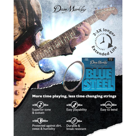 Str.Dean Markley Blue Steel 11-60 El.Guitar 7-str -74113