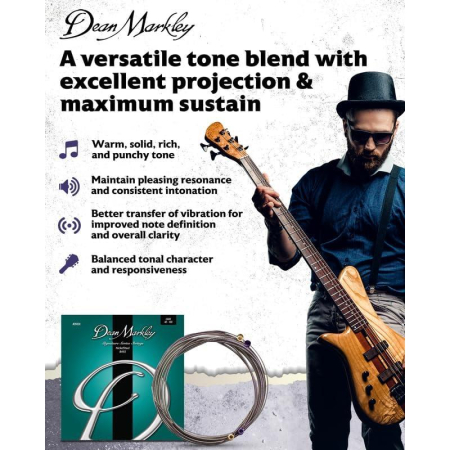Str.Dean Markley DM 2602A 40-95 do gitary basowej-74128