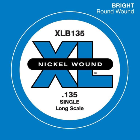 Struna D'Addario XLB135 Nickel Wound Bass Guitar-74136