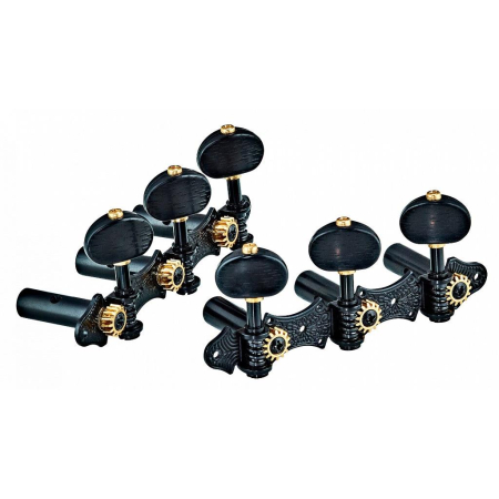 Klucze do gitary klasycznej Ortega OTMDLX-BKBK -74429