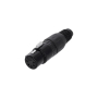 XLR Adam Hall 4 STAR C XF5 BLK 5-pinowy żeński-74664