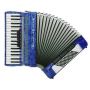 Weltmeister Achat 72 34/72/III/5/3 Blue akordeon-74838