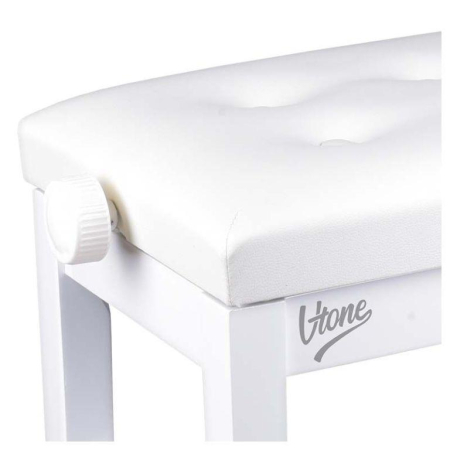 Ława V-TONE 1 WH do pianina biała-74922