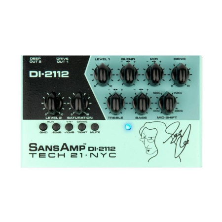 Tech21 SansAmp DI-2112 Geedy Lee preamp basowy-75067