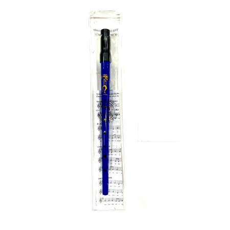 Flażolet Clarke Sweetone strój D niebieski z etui-75105