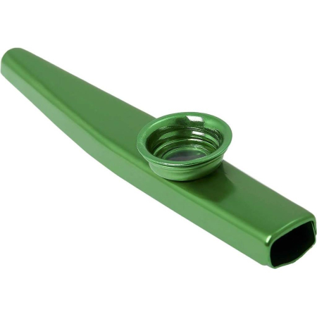 Kazoo green polished steel JKmuzyczny_pl-75107
