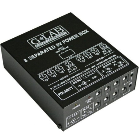 G-LAB 9V Power Box PB-1 - zasilacz efektów 8 wejść-75216