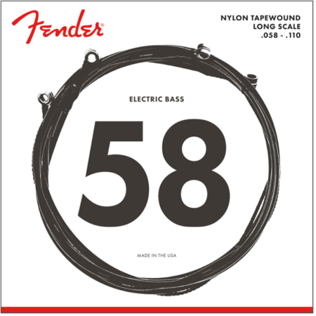 Str.Fender Bass Strings Nylon Tapewound 58-110-75298