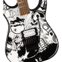 Jackson X Series Dinky DK1 - Skull Kaos -75277