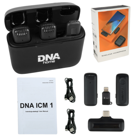 Mikrofon bezprzewodowy BT do smartfonu DNA ICM1-75332