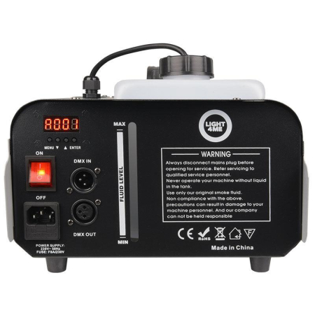 Wytwornica dymu Light4Me FOG 1500 LED pilot zdalny-75347