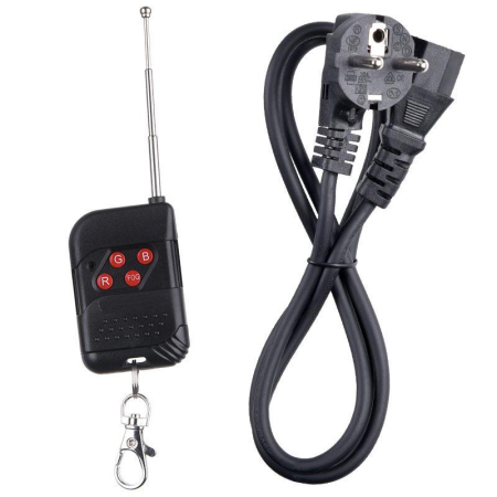 Wytwornica dymu Light4Me FOG 1500 LED pilot zdalny-75348