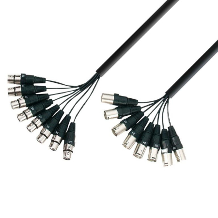 Adam Hall Cables 3 STAR LOOM 8 MF0500 Multicore 5m-75637