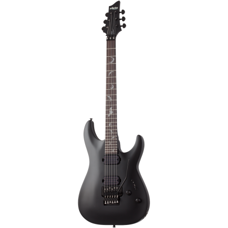 Schecter Damien 6 FR Satin Black guitar electric-75699