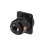 Gniazdo Tablicowe Neutrik Jack NJ3FP6C-Bag czarne-7566