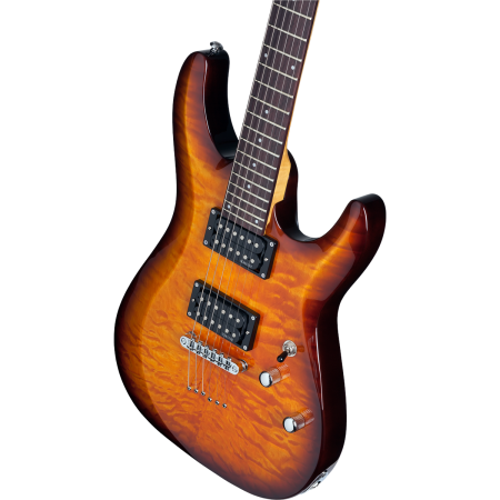 Schecter C-6 Plus Vintage Sunburst guitar electric-75718
