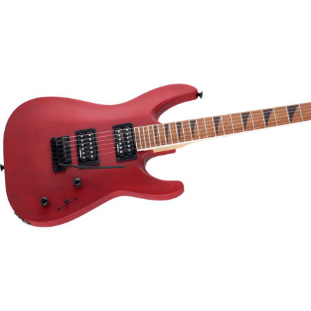 Jackson JS24 Dinky Arch Top DKAM Red Satin-75999