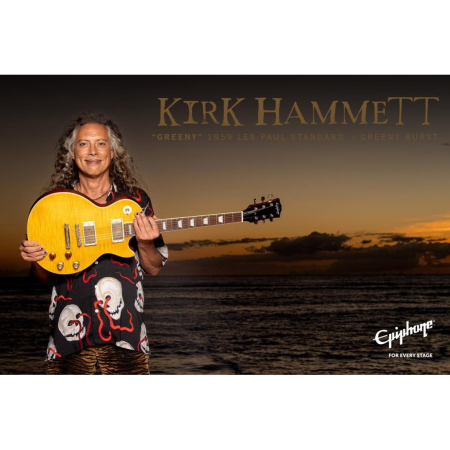 Epiphone Kirk Hammett Greeny1959 Les Paul Standard-76081