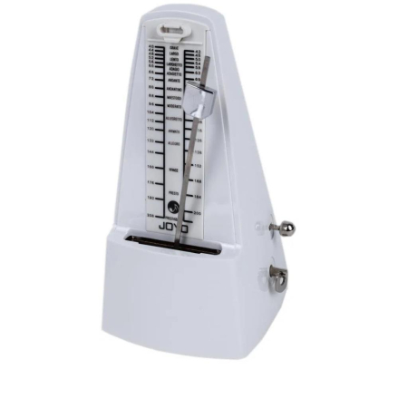 Metronom Joyo JM-69 mechaniczny z dzwonkiem White-76114