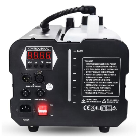 Wytwornica dymu mgły LIGHT4ME PRO FOG 2500W pilot -76150