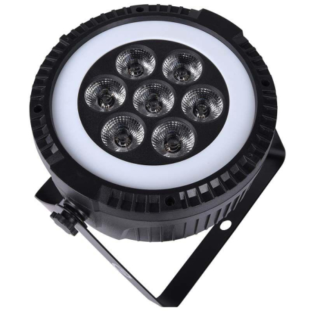 Reflektor LIGHT4ME RINGO PAR sceniczny z pierścień-76275