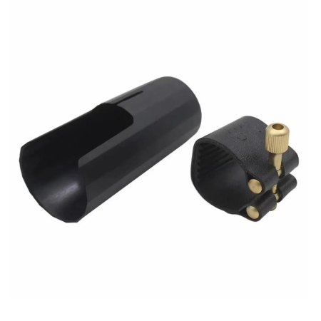 Ligaturka LS do saksofonu sopranowego + ochraniacz-76372