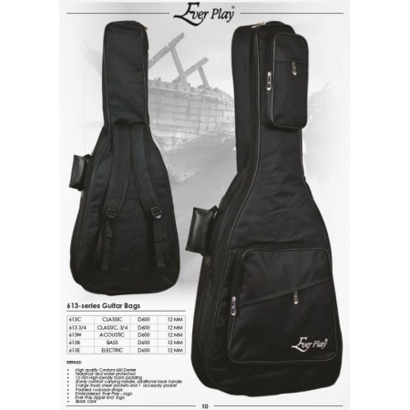 Pokrowiec do gitary basowej Ever Play 613B 12mm-76432