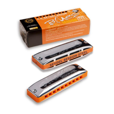 Harmonijka Seydel Blues Session Steel Zirkular G-76580