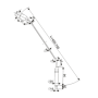 Mikrofon Rduch CMR 75 cm na czop czarny-76697