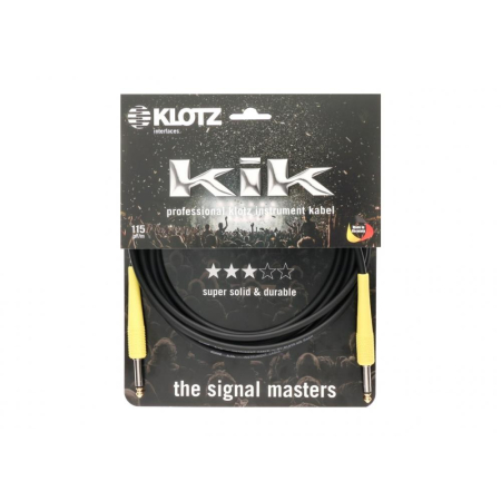 Kabel J-J 6m Klotz KIK KIK6.0PP5 Yellow-76704