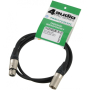 Kabel XLR-XLR 1m Klotz MY206 wtyki Neutrik-76792