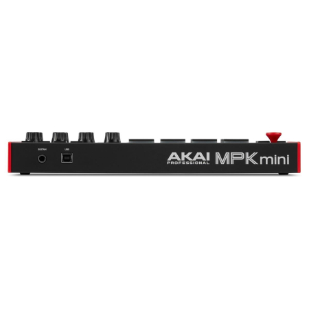 Akai MPK mini MK3 RED - klawiatura sterująca 25   -76813