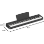 Yamaha P-143 B pianino cyfrowe-77084