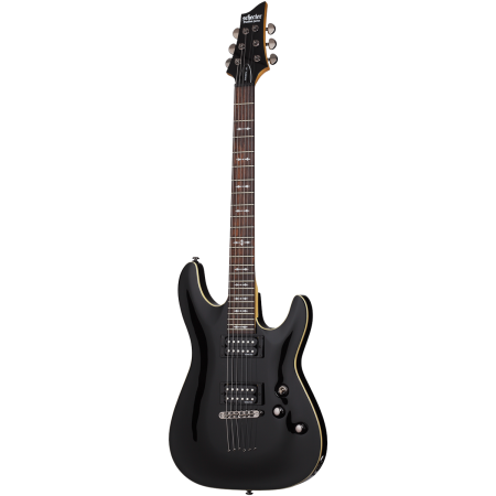 Schecter Omen 6 Gloss Black - Gitara elektryczna -77122